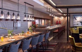 Hurtigruten hybrid vessels , custom made lighting solutions